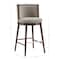 Manhattan Comfort Evalyn Barstool in Dove - Set of 2 2-BS024-DO - alternate 5