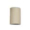 Luxury Lighting Gilly 15 in Ceramic Half Cylinder Outdoor Wall Light, Cottonwood Paint Finish, 2PK (2) 103-00-CW-ud-7 - alternate 2