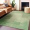 Homeroots 5' X 8' Artichoke Green Geometric Washable Indoor Outdoor Area Rug 608083 - alternate 5