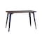 Orison Office 24x48 Mid Century Modern Desk, Navy / Trail Walnut 25792 - alternate 1