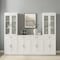 Crosley Stanton 3-Piece Sideboard And Glass Door Pantry Set KF33036WH - alternate 9