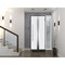 Vdomdoors Steel Door Deux 1744 Natural Oak Sidelight Exterior White Window Stainless Inserts Single Modern Pa DEUX1744EXD-OAKW-W36+14xH80-LH-O - alternate 7