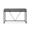Homeroots 47" Gray and Black Writing Desk With Two Drawers 543777 - alternate 7