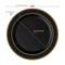 Smarty Had A Party Black with Gold Edge Rim Plastic Dinnerware Value Set (120 Dinner Plates + 120 Salad Plates), 240PK 110BGVP-CASE - alternate 6
