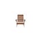 Linon Home Decor Nantucket Natural Wood Deck Chair, Beige Cushion 21181T3601U - alternate 3