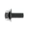 Zoro Select Not Graded, M10-1.50 Serrated Flange Bolt, Plain Stainless Steel, 20 mm L, 5 PK 31-MFH-10-20 - alternate 3