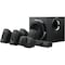 Logitech Z906 5.1 Speaker System - 500 W RMS - DTS, Dolby Digital, 3D Sound 980-000467 - alternate 1