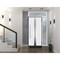 Vdomdoors Steel Door Deux 1744 Natural Oak Sidelight and Transom White Window Stainless Inserts Single Modern DEUX1744EXD-OAKW-W36+14xH80+16-LH-O - alternate 7