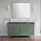James Martin Vanities Chicago 60" Single Vanity, Smokey Celadon, w/ 3 CM Phantome Eclos Top 503-V60S-SC-3PHT - alternate 6
