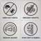 M-D Building Products Building Products 81'' Premium Rubber PLATINUM Top & Sides Door Seal for Doors W/ Kerf/Channel White 43346 - alternate 5