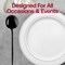 Smarty Had A Party Solid Black Moderno Disposable Plastic Dinner Spoons (480 Spoons), 480PK 9330-BSP-CASE - alternate 6