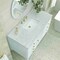 James Martin Vanities Myrrin 48in Vanity, Bright White w/ 3 CM Eternal Jasmine Pearl Silestone Top 485-V48-BW-FEJP - alternate 5