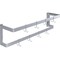 Amgood 48 in. Wall-Mounted Stainless Steel Double-Line Pot Rack AMG DPR-48-Z - alternate 1