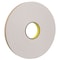 3M Double-Sided Foam Tape, 1 in W, 36 yd L, 1/16 in, Polyethylene Foam, Double-Sided, 9 PK 4496 - alternate 1