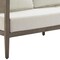 Homeroots 78" Beige Polypropylene Aluminum Sofa 667651 - alternate 6