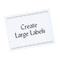 Pres-A-Ply White Labels, 8-1/2" x 11", Perma, PK100 30605 - alternate 5
