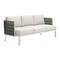Homeroots 74" White Fabric Sofa 667659 - alternate 7