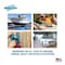 Nanolap PSA Microfinishing Film, 3 Pc 100 Micron (120 Grit), 8-0.5 in x 11 in Fine Sanding Film 61634N - alternate 4
