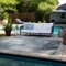 Homeroots 10' X 14' Ivory Abstract Washable Non Skid Indoor Outdoor Area Rug 559585 - alternate 5