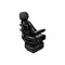 Uni Pro 698 Air Suspension Seat | 12-Volt | Black Fabric 8765 - alternate 11