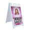 Signmission Jesus Saves, A-Frame & 2 Decals Installed, Heavy-Duty Plastic Frame SBHD-D-2436-Jesus Saves 1 - alternate 1