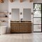 James Martin Vanities Brookfield 72 in. Double Vanity, Honey Oak w/ 3 CM Victorian Silver Silestone Top 547-V72-HNO-3VSL - alternate 6