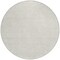 Homeroots 8' Beige And Brown Round Geometric Washable Indoor Outdoor Area Rug 602415 - alternate 5