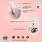 Logitech LIFT VERTICAL ERGONOMIC MOUSE -  ROSE 910-006472 - alternate 3