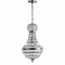 Jonathan Y Regina 10 in. Crystal/Metal Empire LED Pendant, Antique Brass JYL6108A - alternate 11