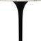 Homeroots 32" White And Black Marble And Metal Dining Table 520852 - alternate 6