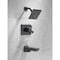 Delta Pivotal Monitor 17 Series H2OKinetic Tub and Shower Trim T17499-BL - alternate 4