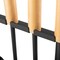 Lavish Home 5 Piece Fireplace Tools Set Indoor Outdoor Accessories Set with Poker, Brush, Shovel, Firewood Rack 80-FPTS-18 - alternate 6
