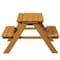 Gardenised Convertible Wooden Sand and Water Table for your Toddlers Outdoor Playset Featuring 2 Play Box QI004476.ST - alternate 3
