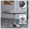 Leisuremod Round 47.24 in W, 29.35 in L, Sintered Stone/Stainless Steel, Black VT23BS-48BLS - alternate 8