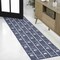 Jonathan Y Soren Modern Geometric Navy/Cream 2 ft. x 8 ft. Indoor/Outdoor Runner Rug TSN304C-28 - alternate 3