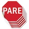 Signmission Pare, 4 inch X 4 inch, Vinyl Decal, 5PK OC-D-5PACK-4-204 - alternate 1