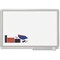 Mastervision Planning Board, Steel, 36 in, 48 in, Aluminum Frame, White, Gloss GA05108830A - alternate 1