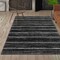 Jonathan Y Williamsburg Minimalist Stripe Black/Cream 3 ft. x 5 ft. Area Rug MOH201F-3 - alternate 5