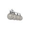 Jonathan Y Maeve 32.5" 4-Light Iron/Glass Contemporary Glam LED Vanity Light, Chrome JYL7537A - alternate 5