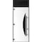 Vdomdoors Front Exterior Prehung Steel Door Ronex1077 Teak 96 Transom Window Sidelite Entry Metal Modern RONEX1077EXD-OAK-W36xH96+16-RH-I - alternate 1