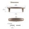 Brixwell Bar Cabinet Drawer Pull, 3 in CTC, 4 1/16 in Length, Zinc Material, Weathered Nickel Copper BXB50072WNC - alternate 6
