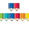 Creative Teaching Press Core Decor Colorful Doodle Pencils EZ Border, 48 Feet Per Pack, 3PK 10877 - alternate 3