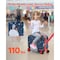 Vevor Ride-on Luggage 18-inch Lightweight Kids Scooter Suitcase with Wheels ROA-18TKR-B06 - alternate 5