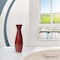 Uniquewise Decorative 24-inch Tall Red Bamboo Floor Vase for Modern Home, Office, Living Room, Bedroom QI004757 - alternate 5
