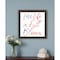 Homeroots Live Life in Full Bloom Black Framed Print Wall Art 529914 - alternate 2