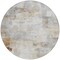 Homeroots 8' Beige Gray And Khaki Round Abstract Washable Indoor Outdoor Area Rug 618078 - alternate 7