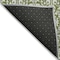 Homeroots 3' X 5' Olive Green And Ivory Damask Washable Indoor Outdoor Area Rug 595175 - alternate 8