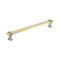 Amerock Overton 8-13/16 in 224 mm Center-to-Center Brushed Gold/Satin Nickel Cabinet Pull BP36684BGLG10 - alternate 1
