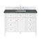 James Martin Vanities Brittany 48in Single Vanity, 3CM Parisien Bleu Silestone Top, FreePower Wireless Charger 655-V48-BW-FPBL - alternate 1