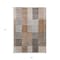 Homeroots 5' X 8' Chocolate And Gray Striped Washable Indoor Outdoor Area Rug 581702 - alternate 6